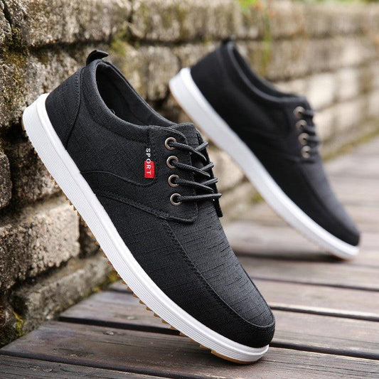 Men Casual Shoes Summer Canvas Shoes Men Breathable Casual Canvas Men Shoes Walking Men Shoes Chaussure Homme Factory sales - Cruish Home