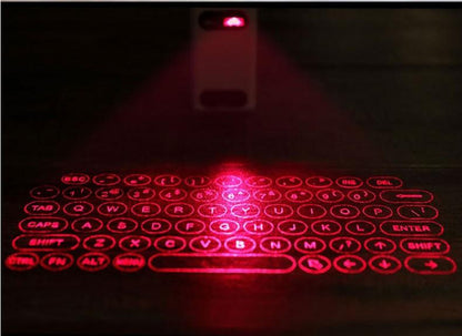 LEING FST Virtual Laser Keyboard Bluetooth Wireless Projector Phone Keyboard For Computer Pad Laptop With Mouse Function - Cruish Home