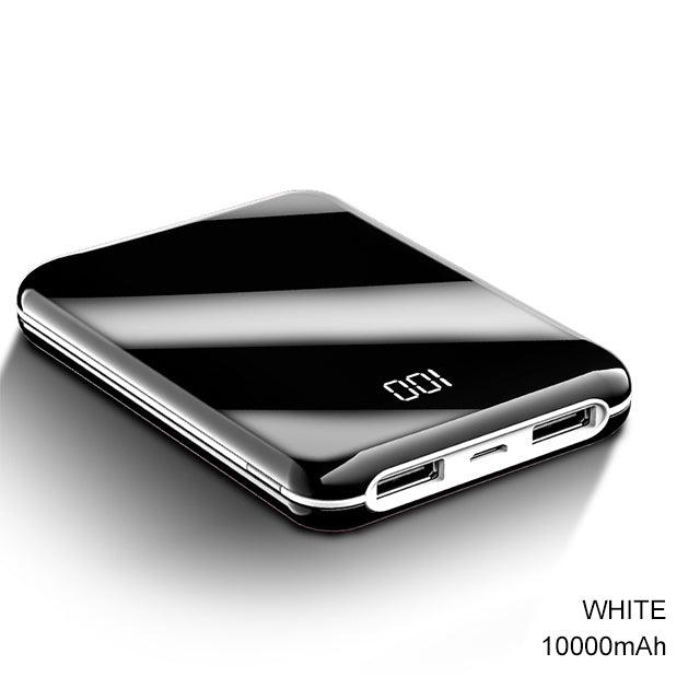 Smart power bank with 10,000mAh Li-polymer battery