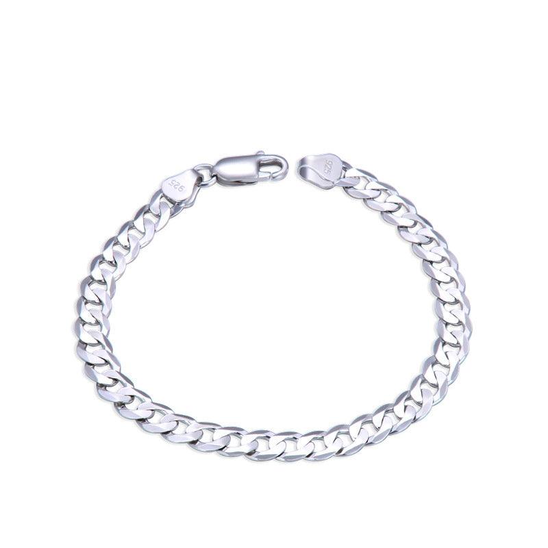 Silver Men's Bracelet Trend Horsewhip Men - Cruish Home