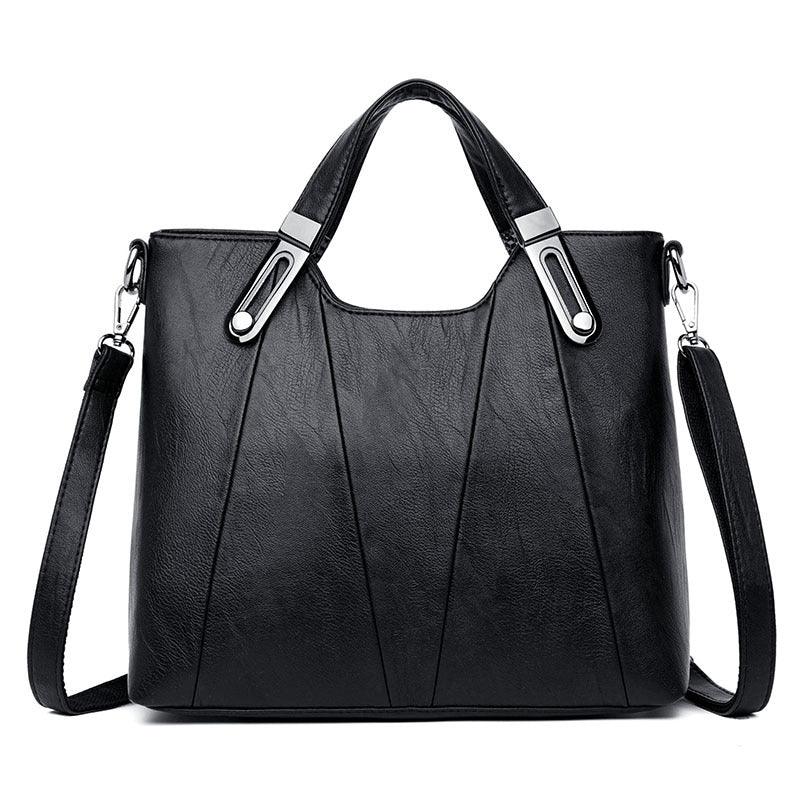 Soft leather large-capacity handbag - Cruish Home