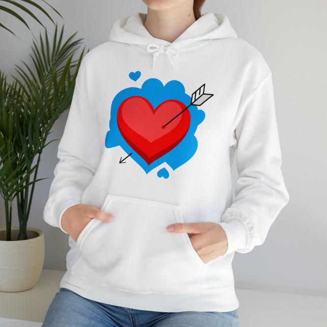 Autumn And Winter Fleece Printed Cartoon Hooded Sweatshirt - Cruish Home