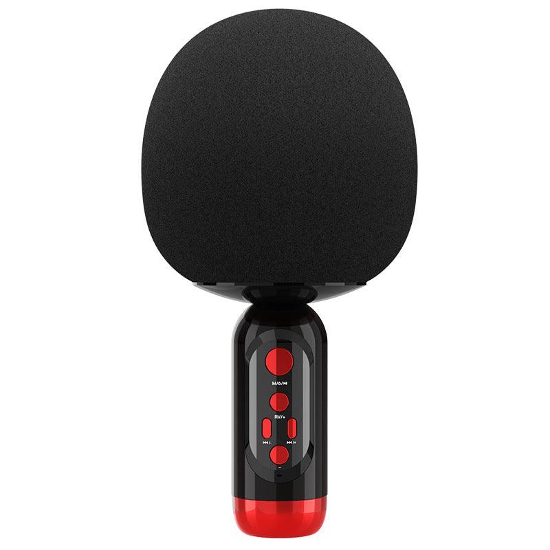 Big Mushroom Head Stereo Integrated Mobile Phone K Song Wireless Microphone - Cruish Home