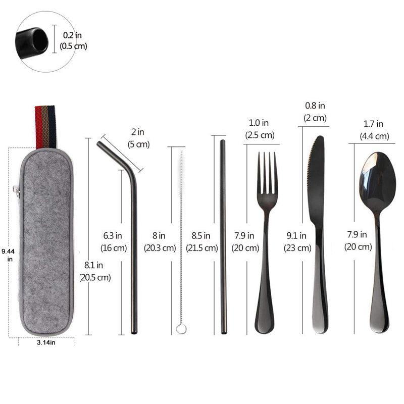 Minimalist stainless steel set - Cruish Home