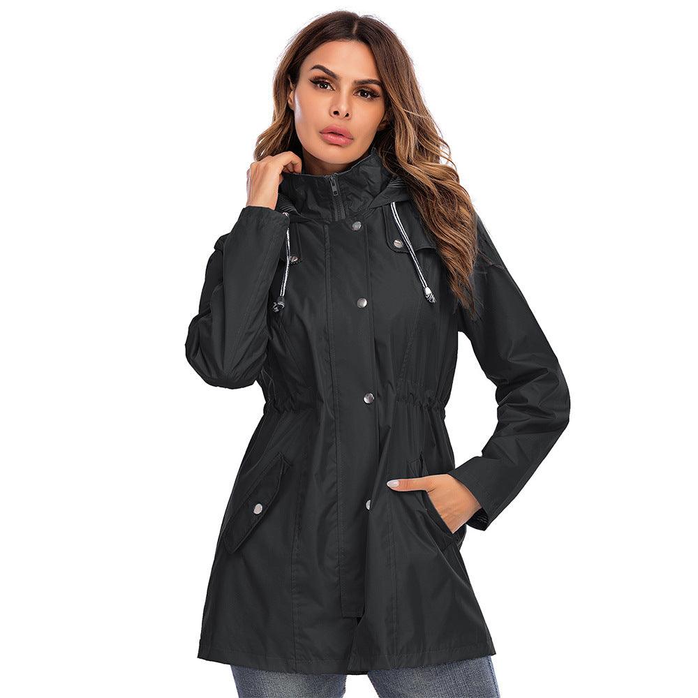 Waterproof zipper raincoat jacket - Cruish Home