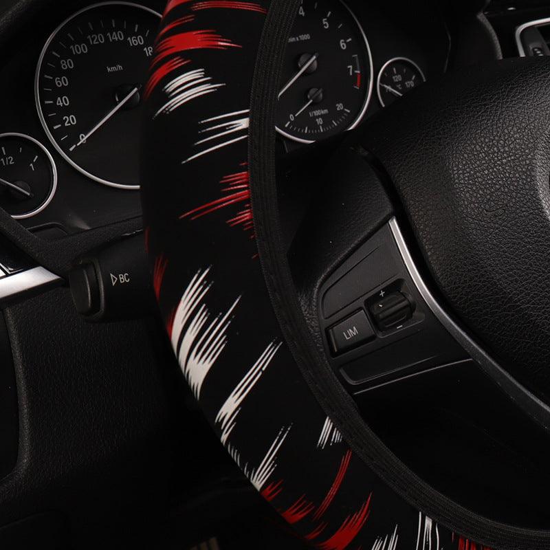 Car Steering Wheel Cover Without Inner Ring Elastic Band - Cruish Home