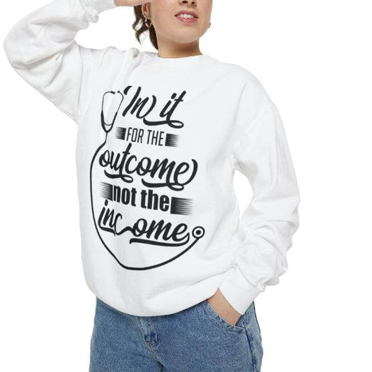 Autumn And Winter European And American Letter Printing Round-neck Sweater - Cruish Home