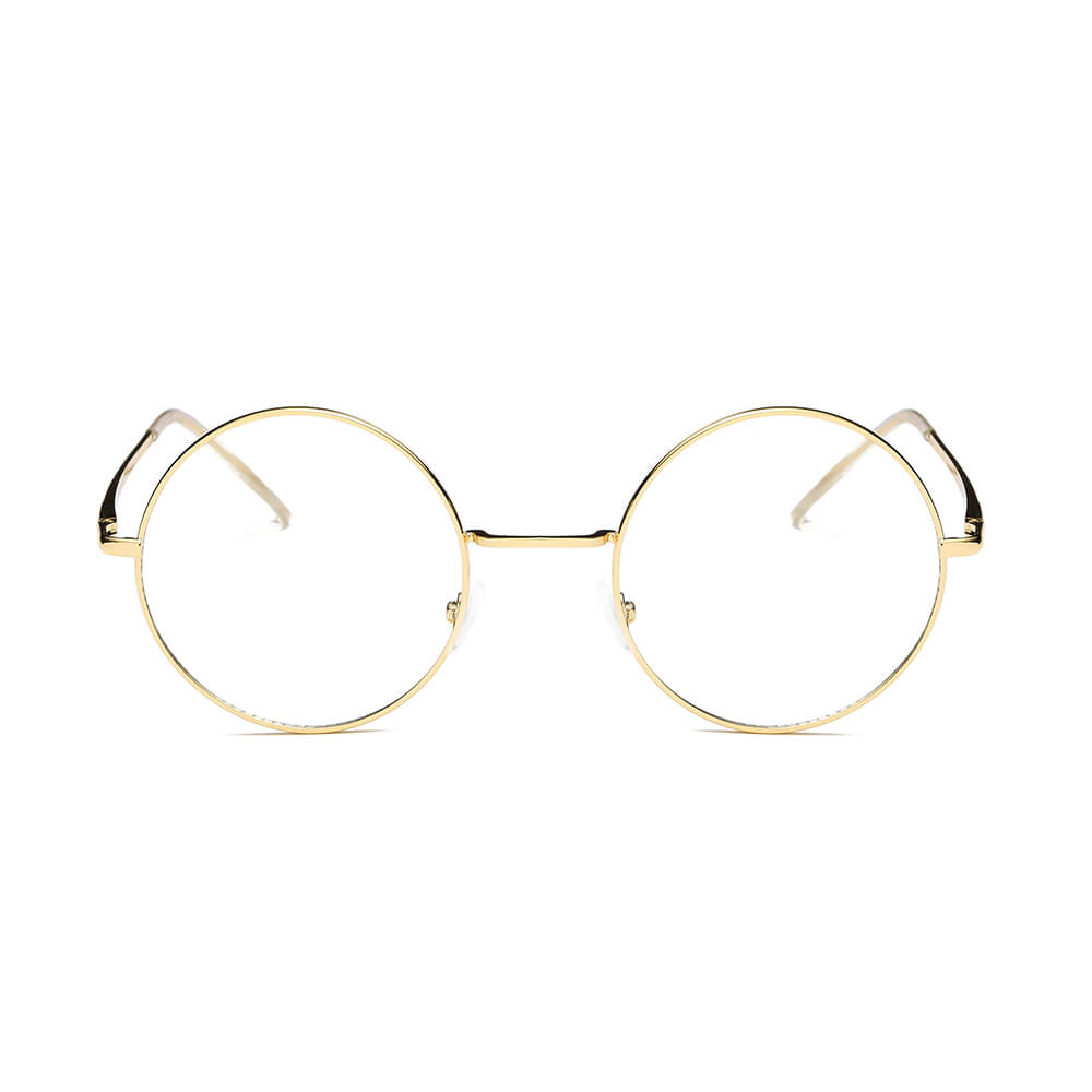 ABERDEEN | Round Clear Lens Metal Fashion Glasses Sunglasses Circle