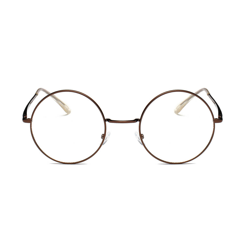 ABERDEEN | Round Clear Lens Metal Fashion Glasses Sunglasses Circle