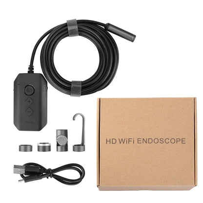 Y17 5MP 7.9mm Dual-lens HD Autofocus WiFi Industrial Digital Endoscope