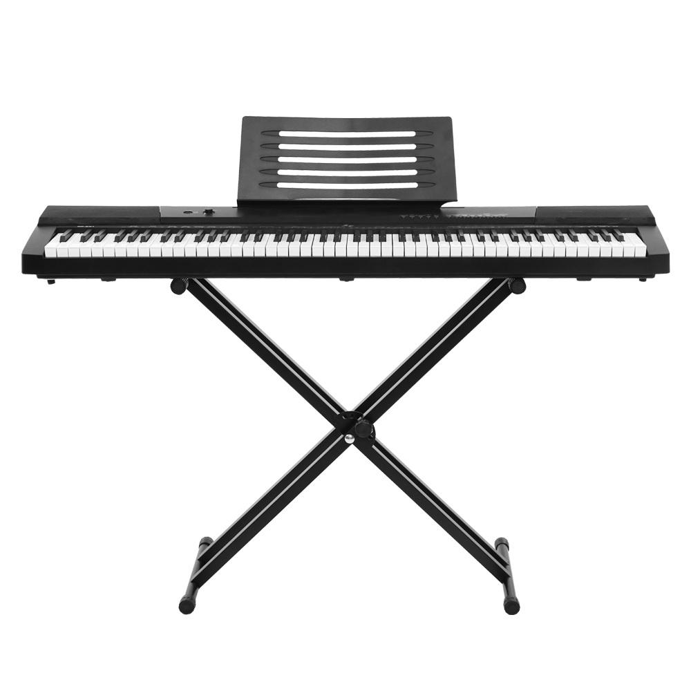 Alpha 88 Keys Electronic Piano Keyboard Electric Holder Music Stand