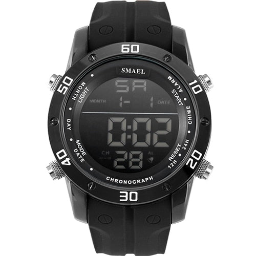 Fashion Watches Men Orange Casual Digital Watches