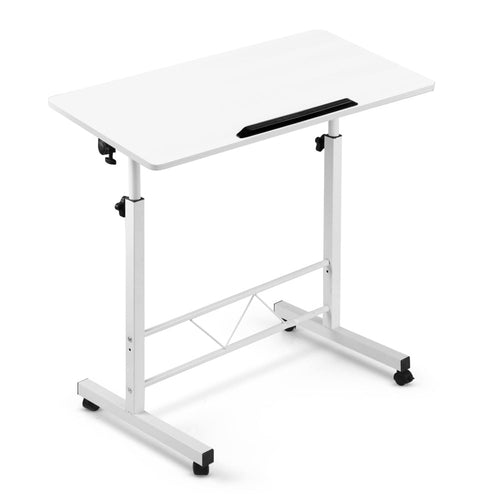 Portable Mobile Laptop Desk Notebook Computer Height Adjustable Table