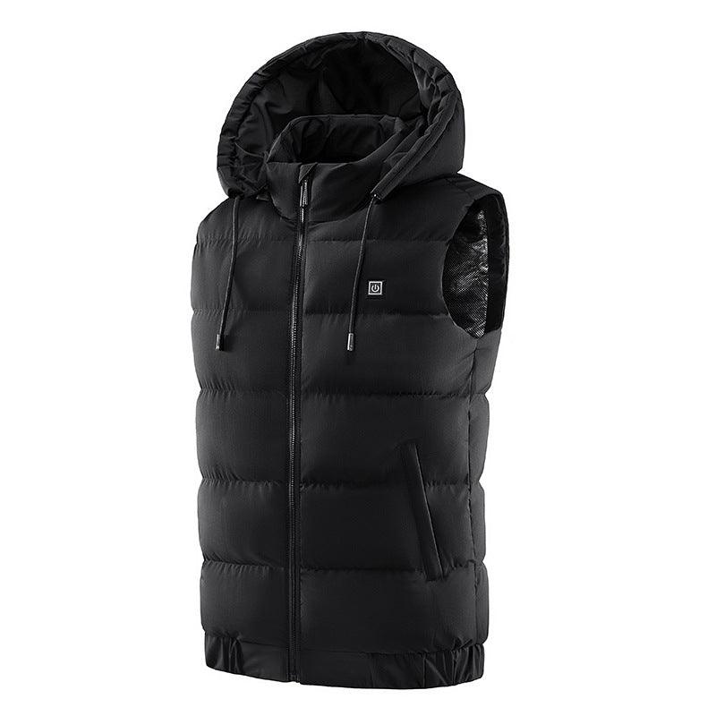 Self-heating Vest Men's Hooded Smart - Cruish Home