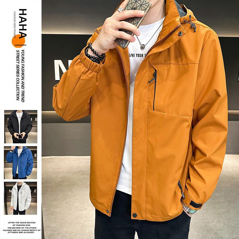 Men's Casual Spring And Autumn Clothing All-matching Jacket Clothes - Cruish Home