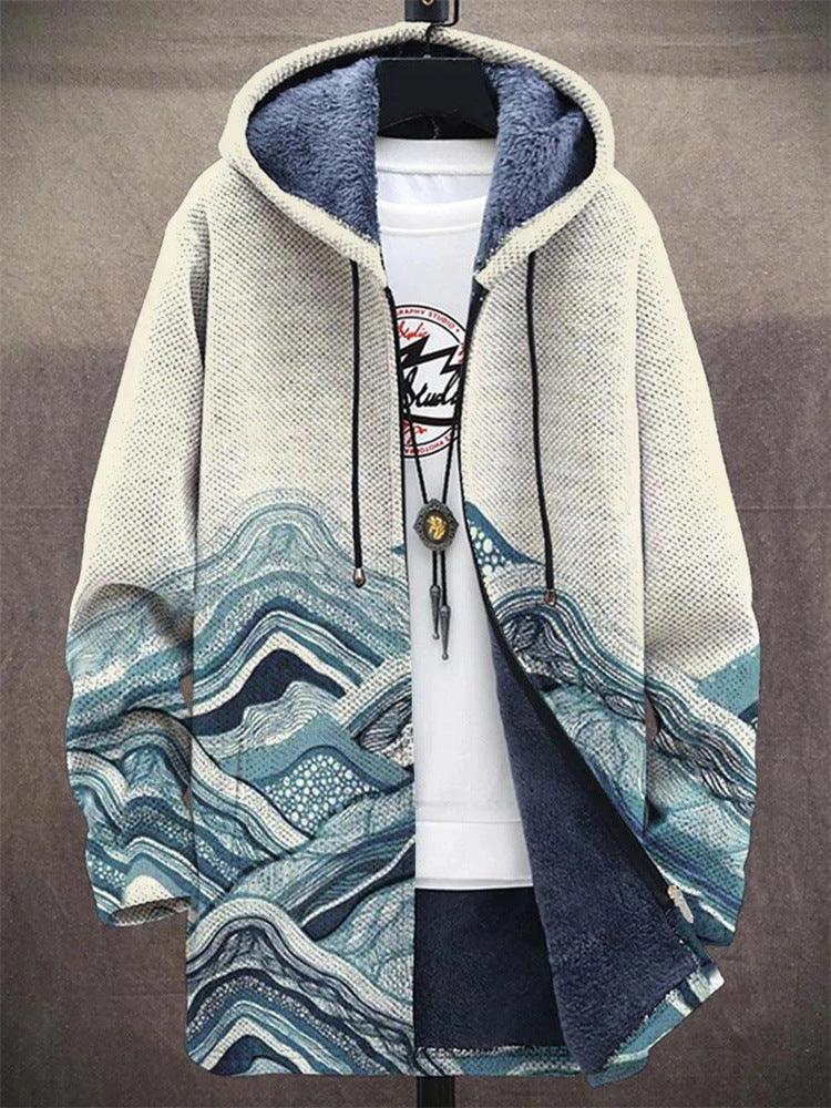 Men's 3d Digital Printed Hat Cardigan - Cruish Home