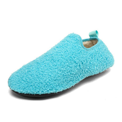 Winter Plain Home Indoor Cotton Slippers Confinement Soft Bottom - Cruish Home