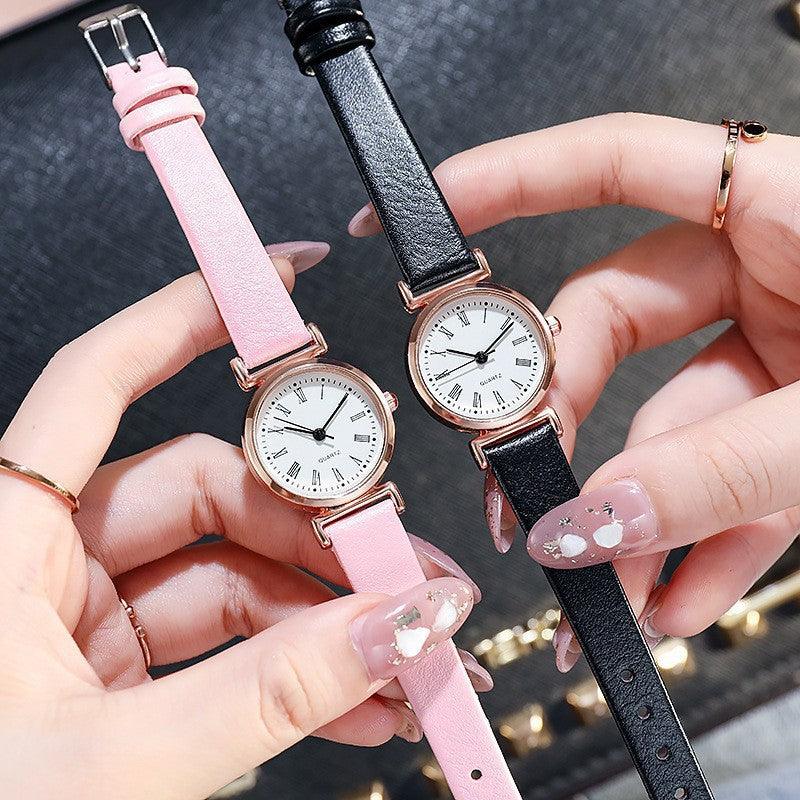 Women's Watch Digital Roman Scale Quartz Watch Live One Piece Dropshipping Watch - Cruish Home