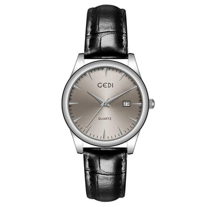 Couple's Simple Calendar Quartz Watch - Cruish Home