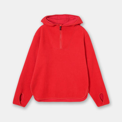 Thin Hoodie Loose Long Sleeve Sports Fleece - Cruish Home