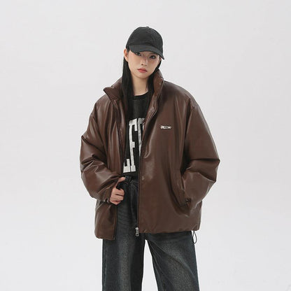 Cotton Coat Autumn And Winter Solid Color Men And Women - Cruish Home