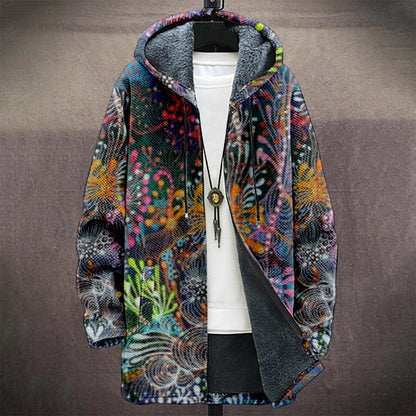 Zipper Hooded Cardigan Cotton-padded Jacket - Cruish Home