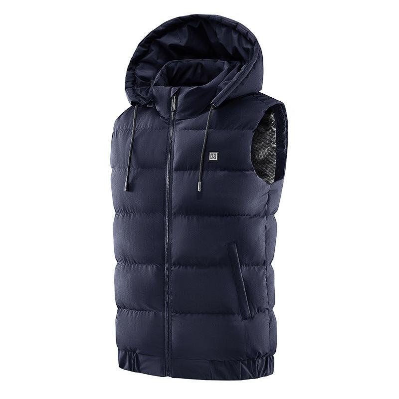 Self-heating Vest Men's Hooded Smart - Cruish Home