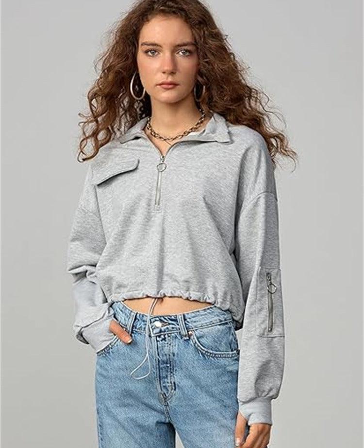 Women's Long Sleeve Casual Sweatshirt - Cruish Home