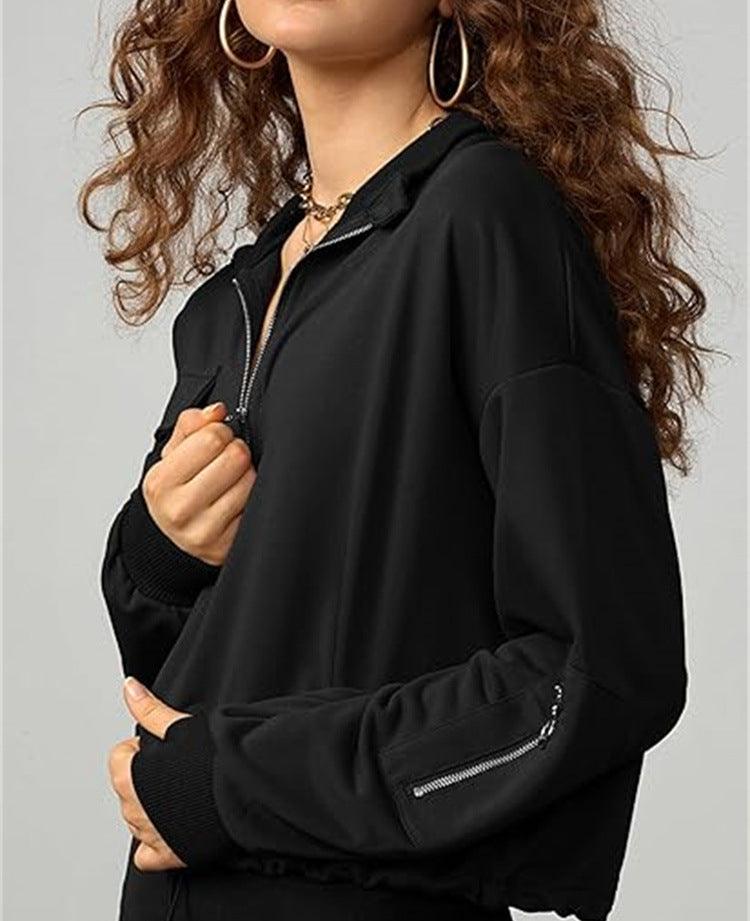 Women's Long Sleeve Casual Sweatshirt - Cruish Home