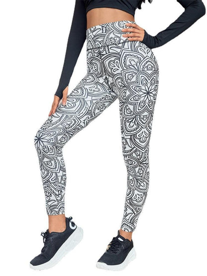 Running Workout Elastic Plus Size Yoga Leggings - Cruish Home