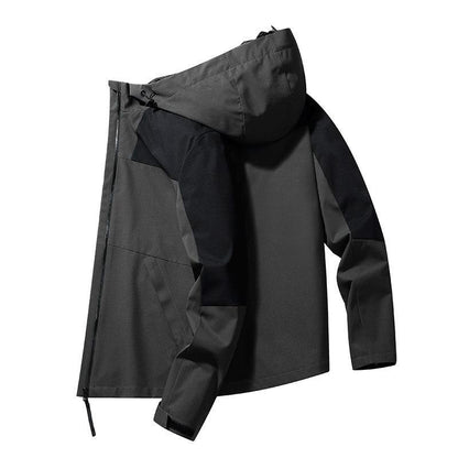 Men's And Women's Autumn Hooded Waterproof Windproof Jacket - Cruish Home