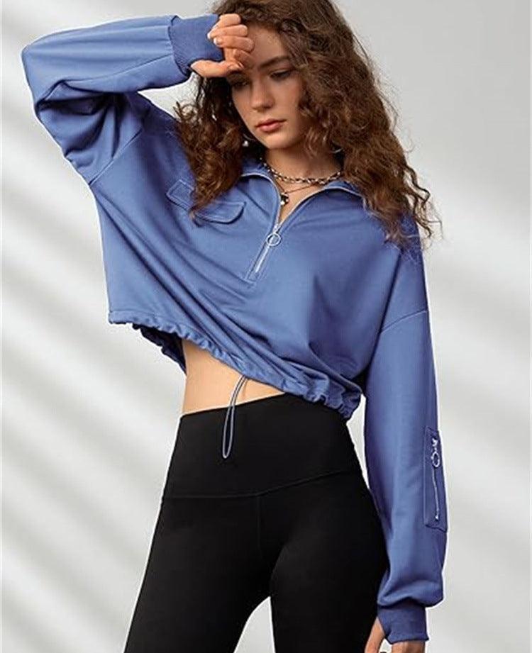 Women's Long Sleeve Casual Sweatshirt - Cruish Home