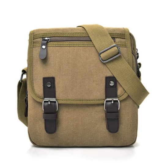 Casual Fashion Canvas Men's Bag Vintage Men's Canvas Shoulder Bag