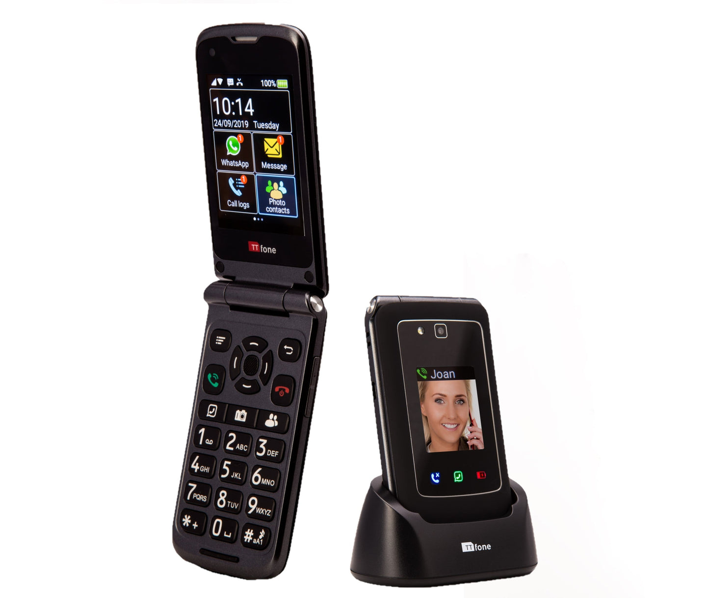 TTfone Titan TT950 Big Button Mobile with Vodafone Pay As You Go