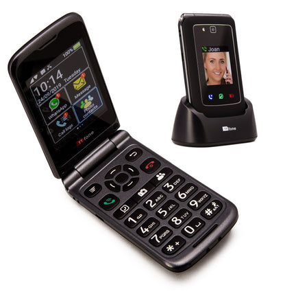 TTfone TT950 Mobile Phone Bundle with Case and Car Charger