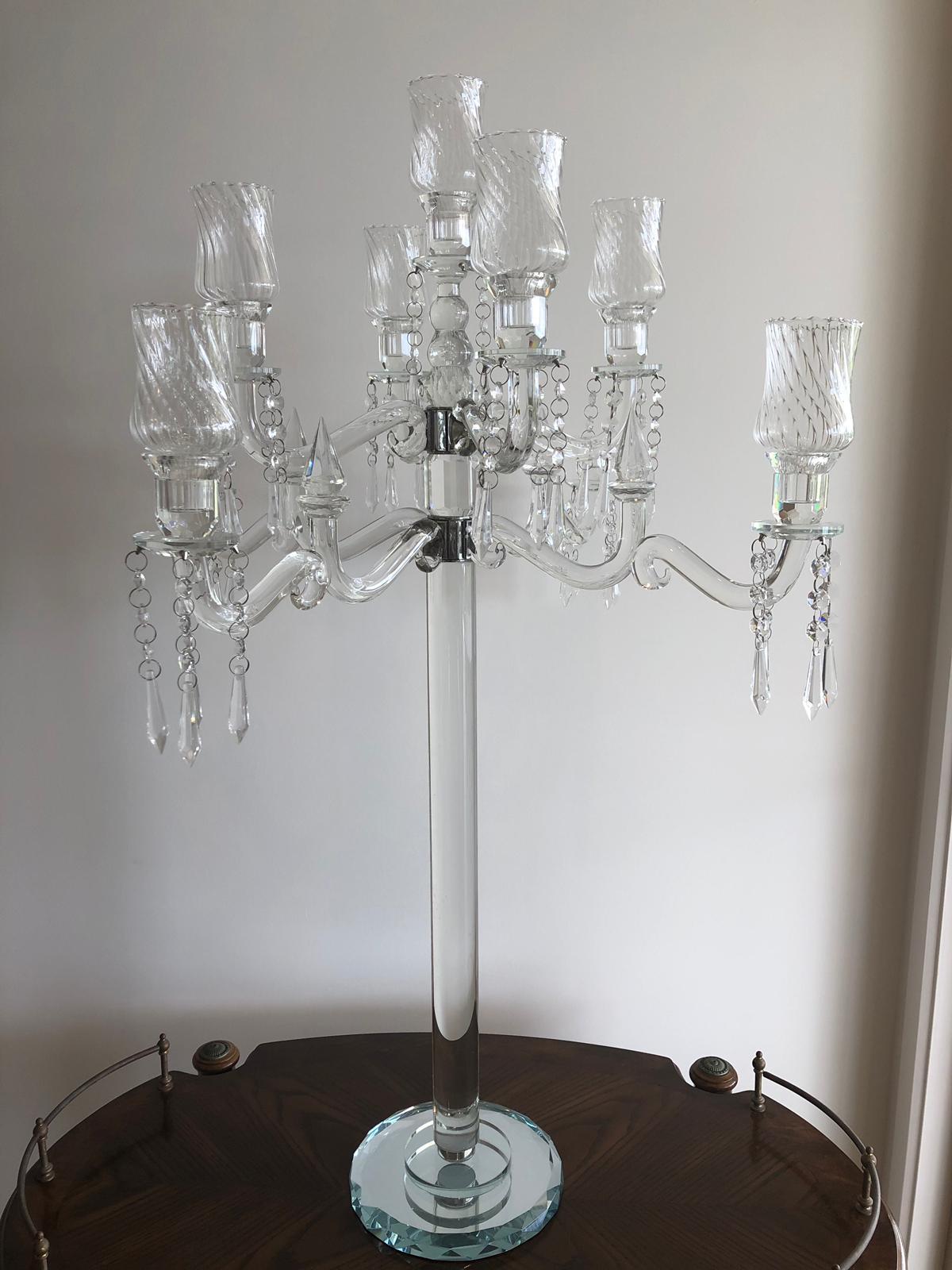 Crystal Candelabra 9 Heads 86cm Height Candle