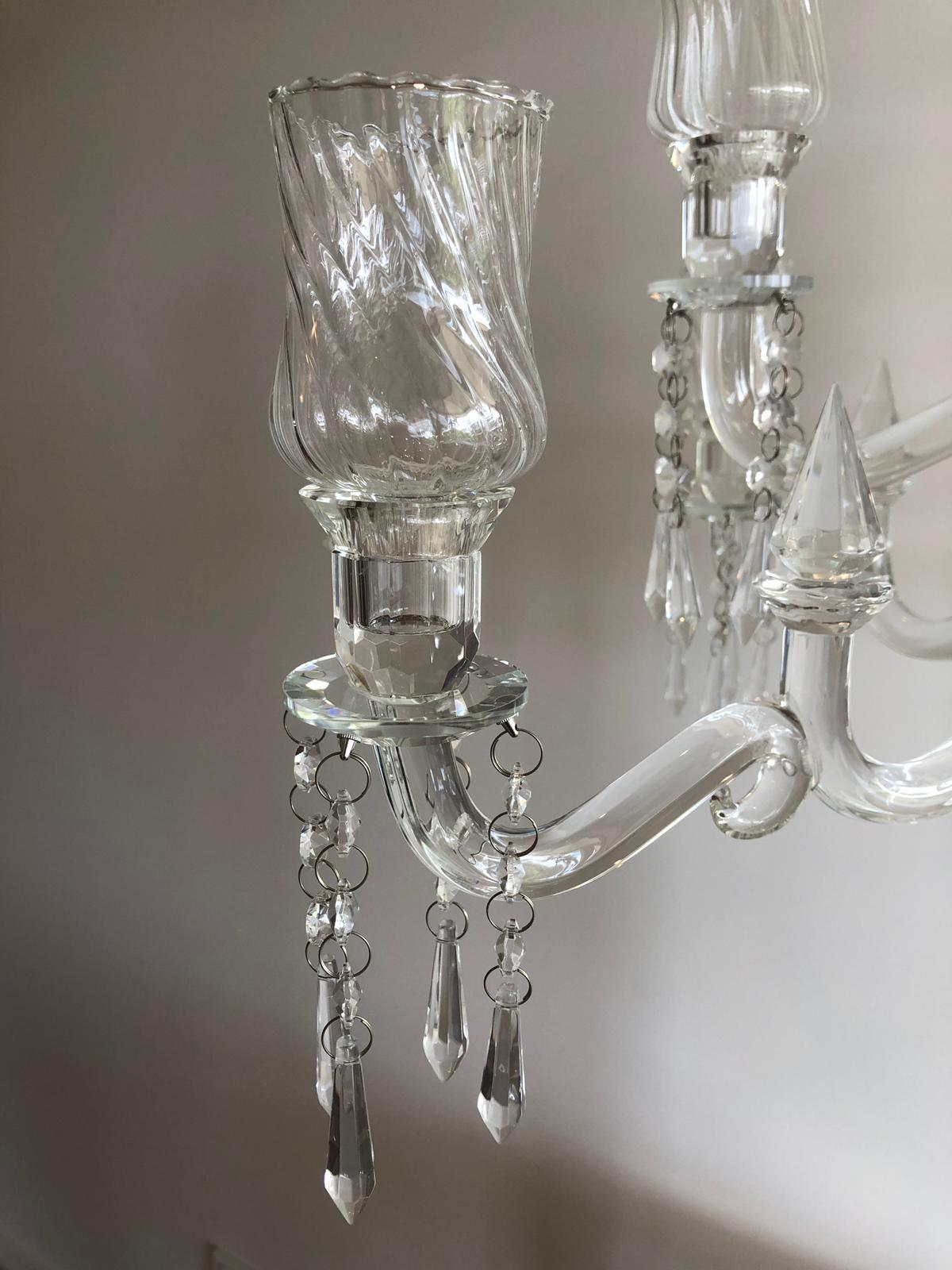 Crystal Candelabra 9 Heads 86cm Height Candle