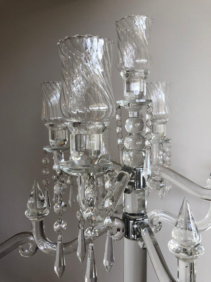 Crystal Candelabra 9 Heads 86cm Height Candle