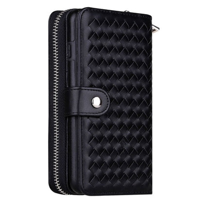 Zipper Leather Cover Multi-function Mobile Phone