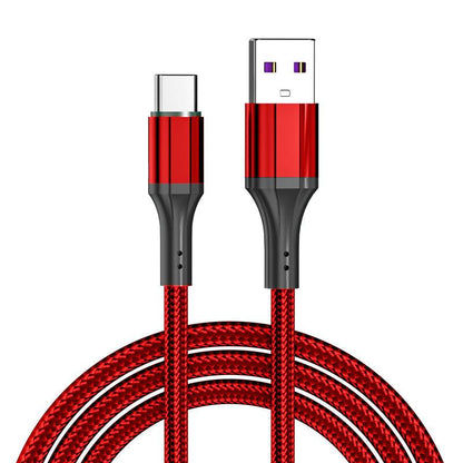 Weaving Type-C Data Cable For Fast Charging Of Mobile Phones - Cruish Home