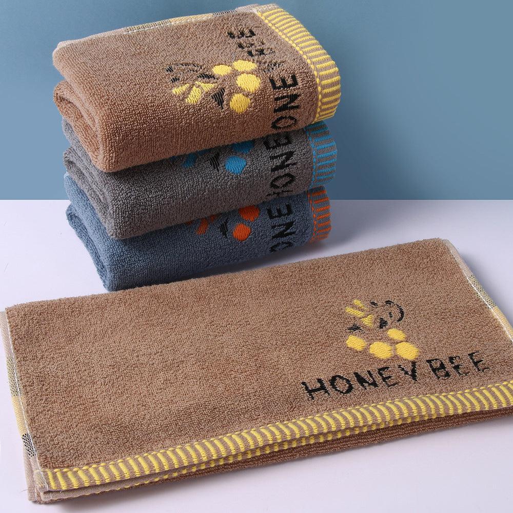 Absorbent Thickened Cotton Towel With Hand Gift - Cruish Home