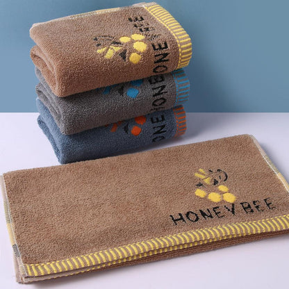 Absorbent Thickened Cotton Towel With Hand Gift - Cruish Home