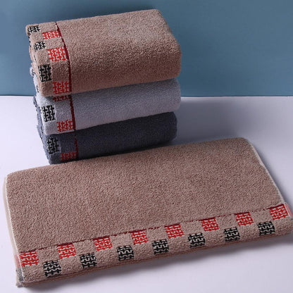 Absorbent Thickened Cotton Towel With Hand Gift - Cruish Home