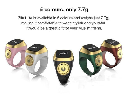 World's First Muslim Smart Ring With Tasbih Beads Function - Cruish Home