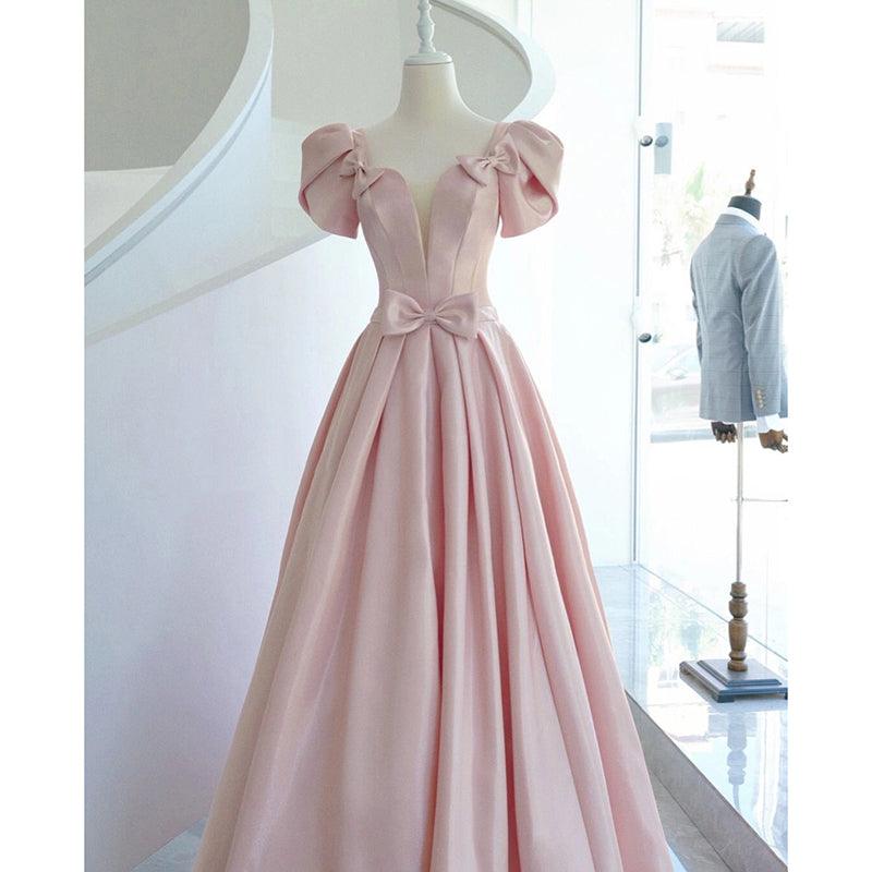 French Satin Temperament Engagement Dress - Cruish Home