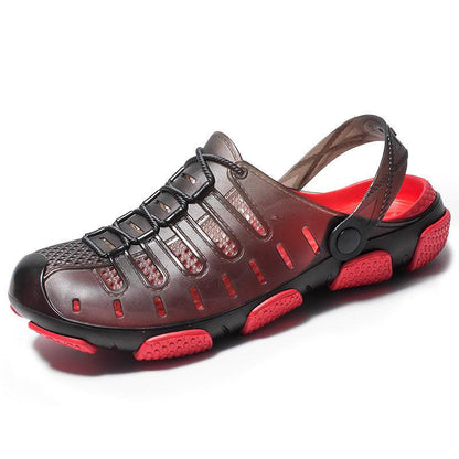 Baotou Sandals Outdoor Wear Half Drag Beach Shoes Men - Cruish Home