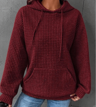 Women's Loose Casual Solid Color Long-sleeved Sweater - Cruish Home