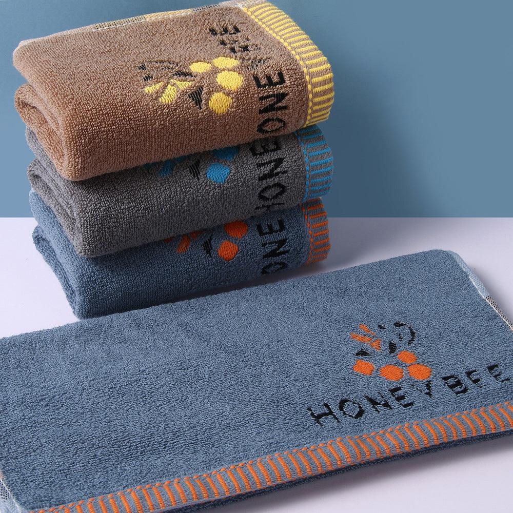 Absorbent Thickened Cotton Towel With Hand Gift - Cruish Home