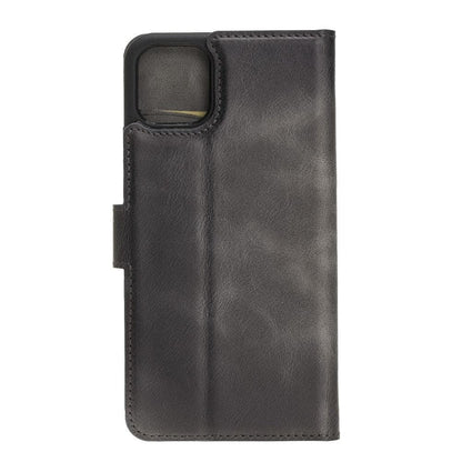 Apple iPhone 11 Series Detachable Leather Wallet Case - MW