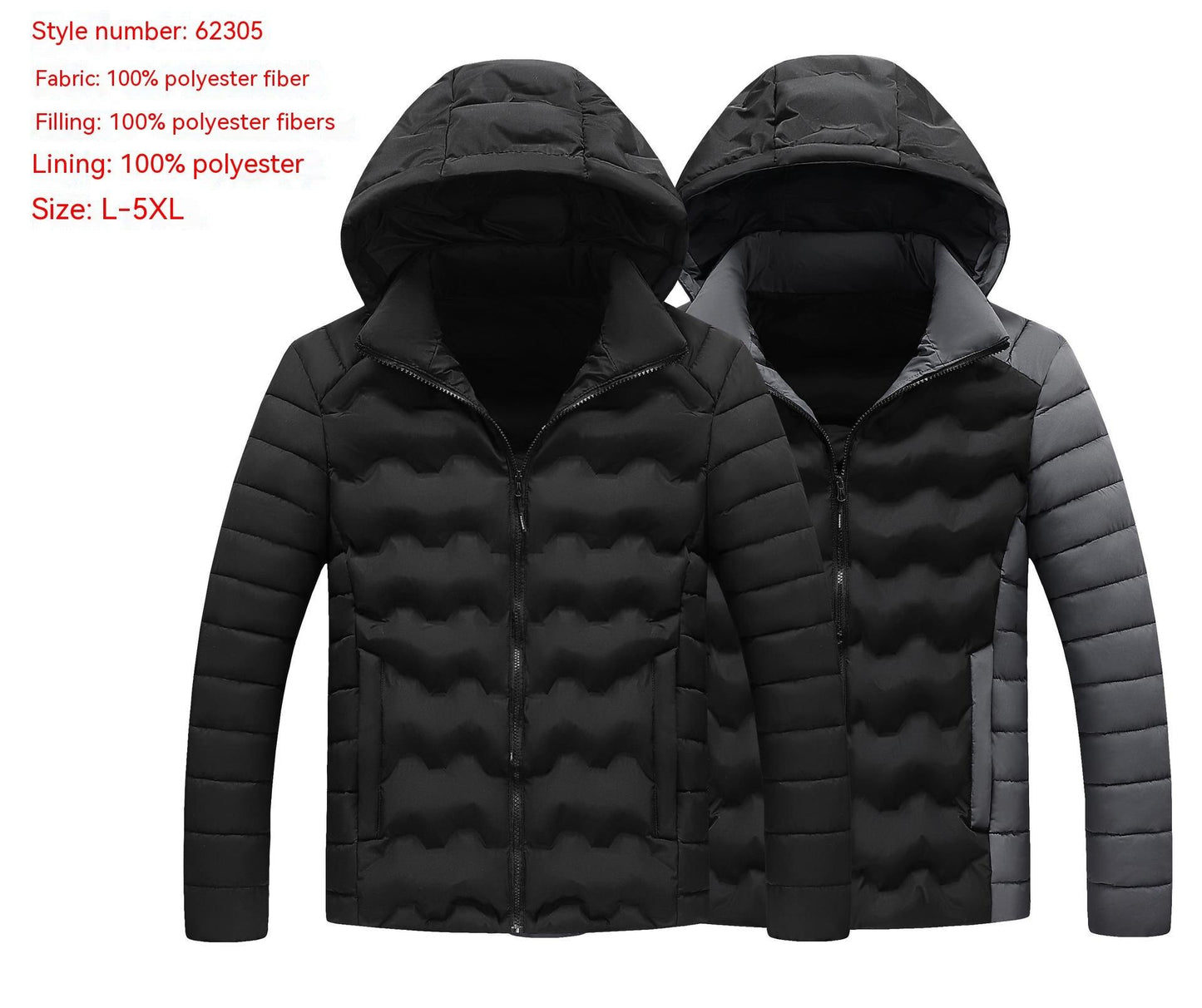 New Autumn And Winter Men's Casual Cotton-padded Jacket - Cruish Home